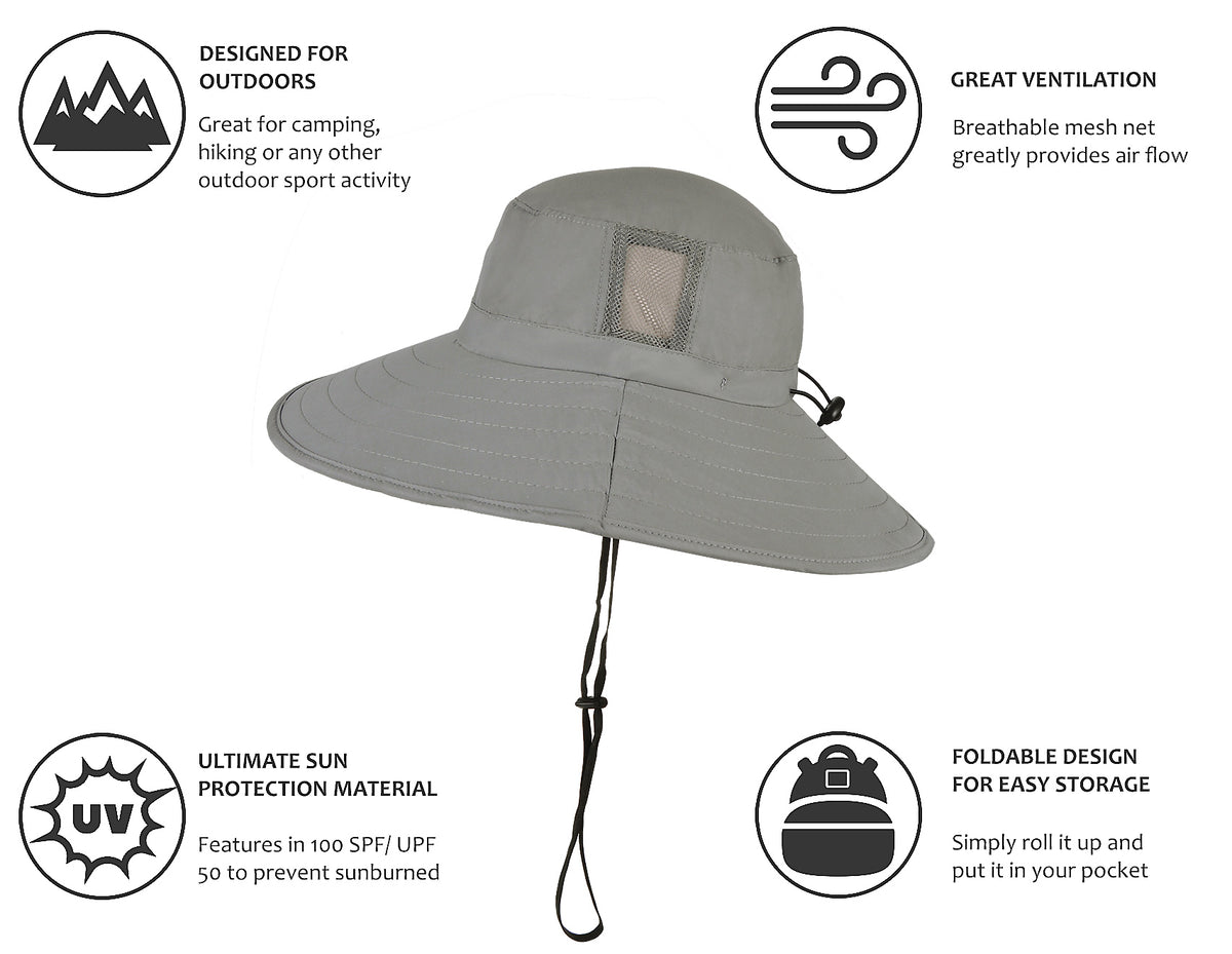 Tirrinia Fishing Safari Hat for Summer