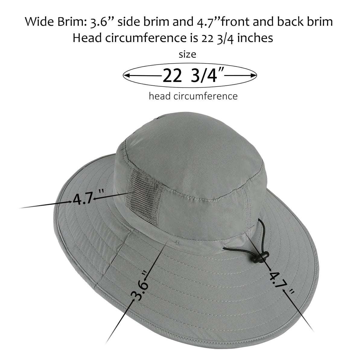 Tirrinia Fishing Safari Hat for Summer