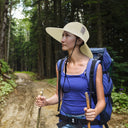 Solaris Outdoor Wide Brim Sun Hats Blocking UV Protection Cap UPF 50+ Foldable Mesh Net for Finishing, Hiking, Camping newarr