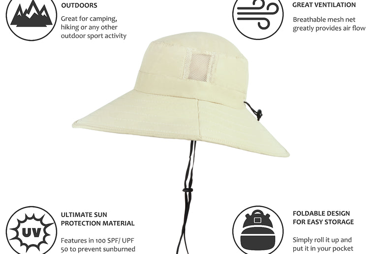 Tirrinia Fishing Safari Hat for Summer