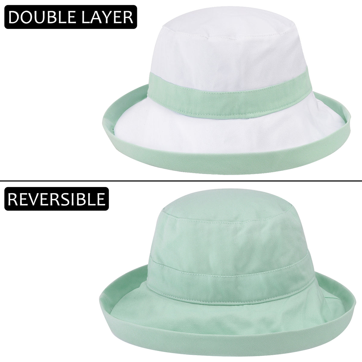 Tirrinia Bucket Hats for Women detail view