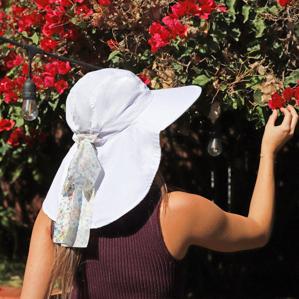 Tirrinia Women's Floral Ribbon Hat for Summer product image 14