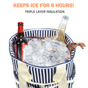 Tirrinia Thermal Outdoor Cooler Bag back view