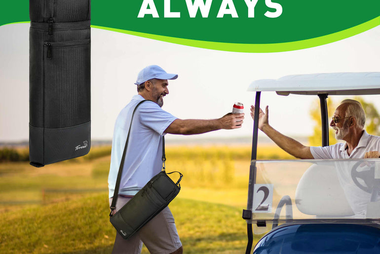 Tirrinia Insulated Golf Cooler Bag front view