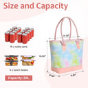 Tirrinia Insulated Women Cooler Tote Bag
