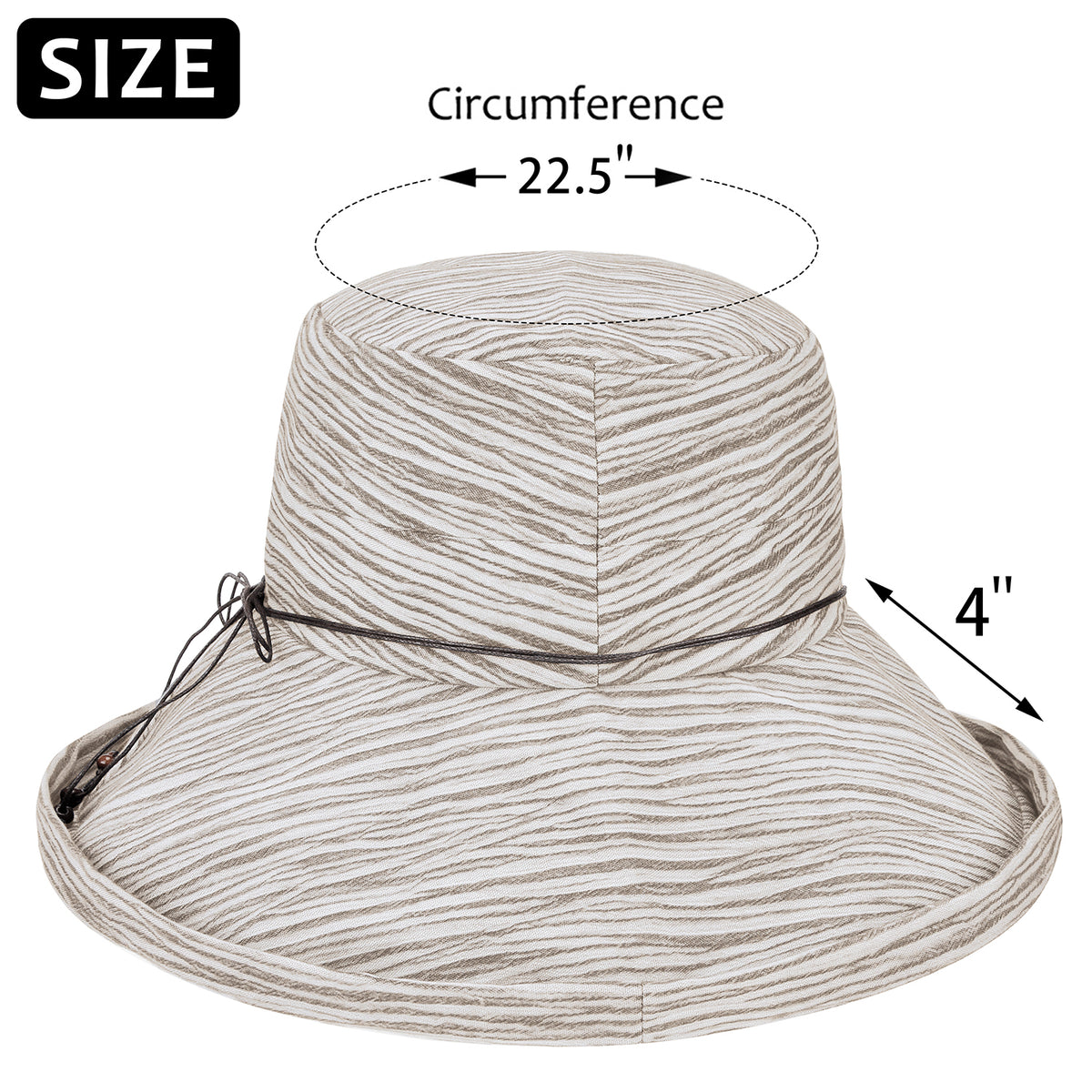 Tirrinia UPF 50 Foldable Bucket Hats product image 6