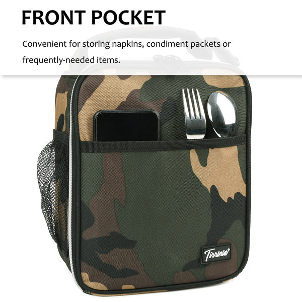 Tirrinia Small Camo Lunch Bag