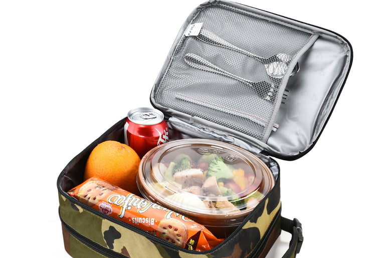 Tirrinia Expandable Camo Lunch Bag newarrivals style