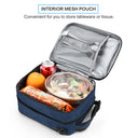 Tirrinia Expandable Insulated Lunch Cooler Bag Patchwork Color