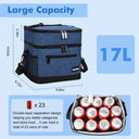 Tirrinia Large Double-Layer Insulated Lunch Bag detail view