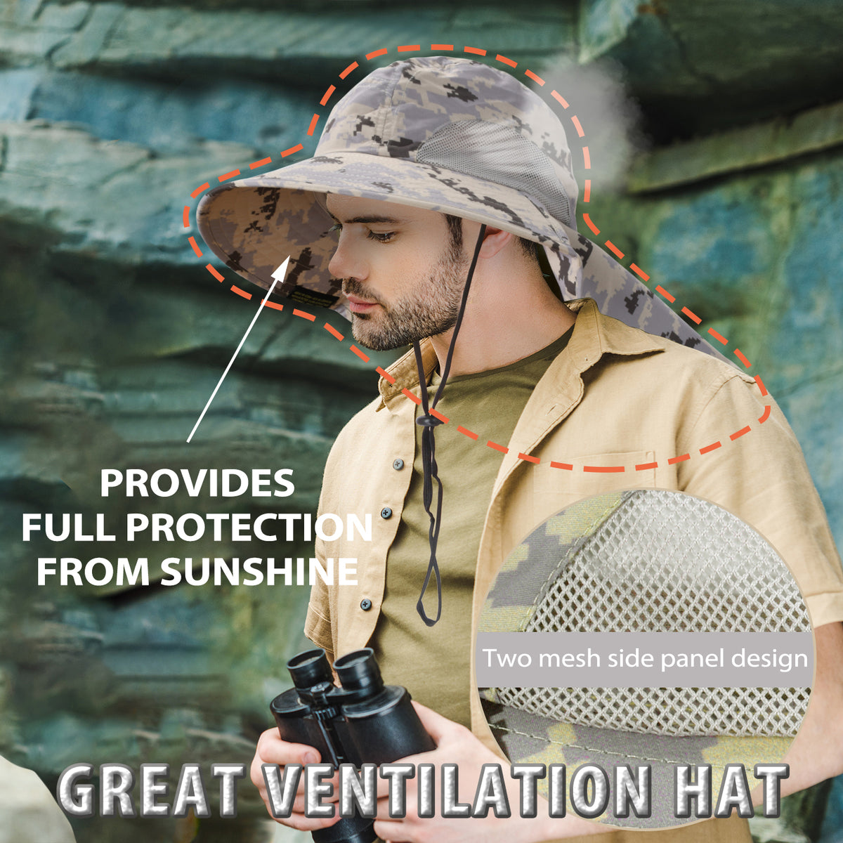 Tirrinia Adventure Hat UPF 50+ product image 8