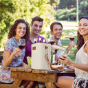 Tirrinia 4 Bottle Wine Cooler Tote Bag for Wine Travel product image 13
