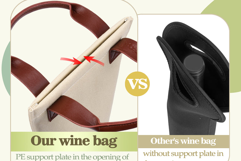 Tirrinia Single Bottle Wine Cooler Carrier for Wedding