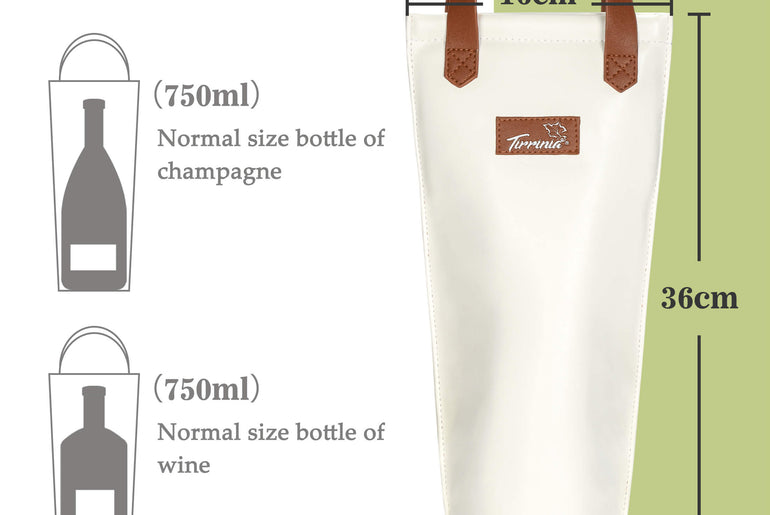 Tirrinia Single Wine Bottle Carrier for Gift