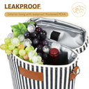 Tirrinia 2 Bottle Wine Carrier for Picnic