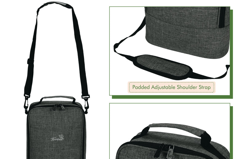 Tirrinia 2 Bottle Wine Cooler Bag For Park