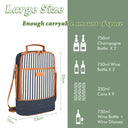 Tirrinia 2 Bottle Wine Carrier Bag for Picnic product image 23