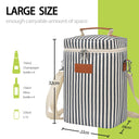 Tirrinia 4 Bottle Wine Cooler Tote Bag for Wine Travel product image 30