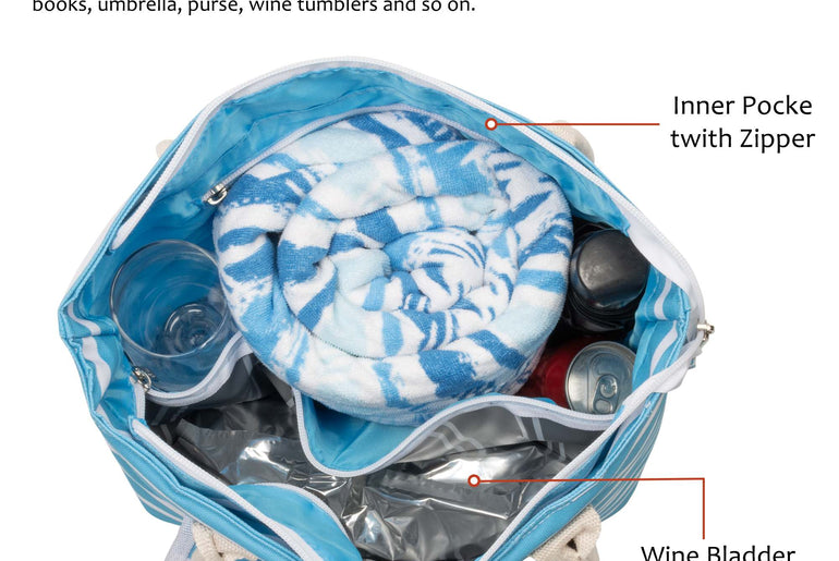 1.5L Wine Purse with Hidden Spout & Wine Bladder – Insulated Wine Tote Bag, Reusable Wine Travel Bag for Picnics, Beach & Parties