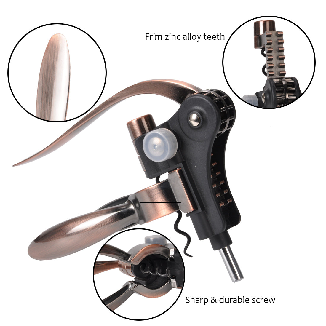 Kato by Tirrinia 7-Piece Rabbit Wine Opener Set – Professional Wine Accessories Gift Box