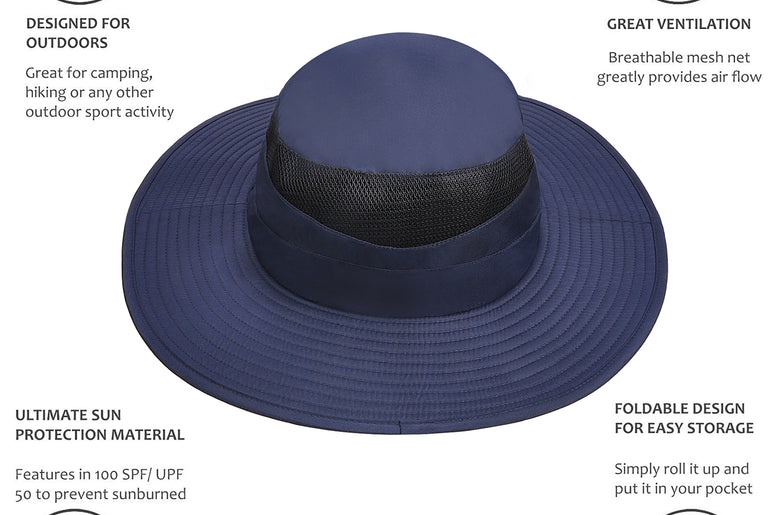 Tirrinia Men's Fishing Hat for Big Heads product image 16