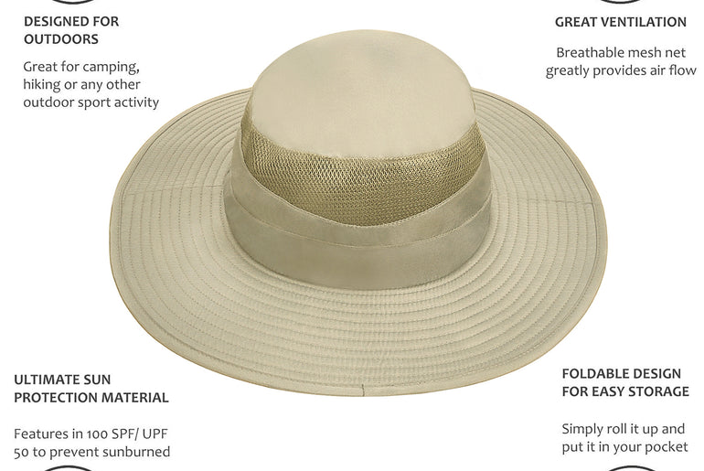 Tirrinia Men's Fishing Hat for Big Heads product image 23
