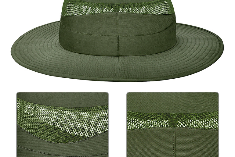 Tirrinia Men's Fishing Hat for Big Heads