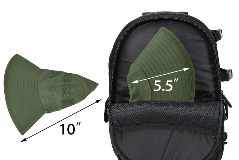 Tirrinia Men's Fishing Hat for Big Heads