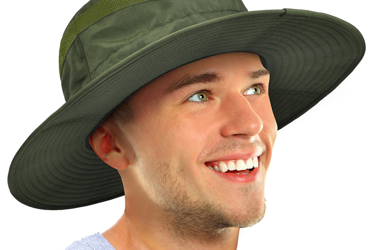 Tirrinia Men's Fishing Hat for Big Heads