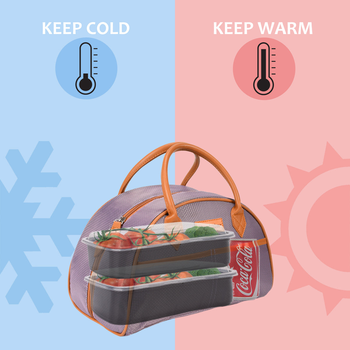 Tirrinia Lunch Cooler Bag for Women