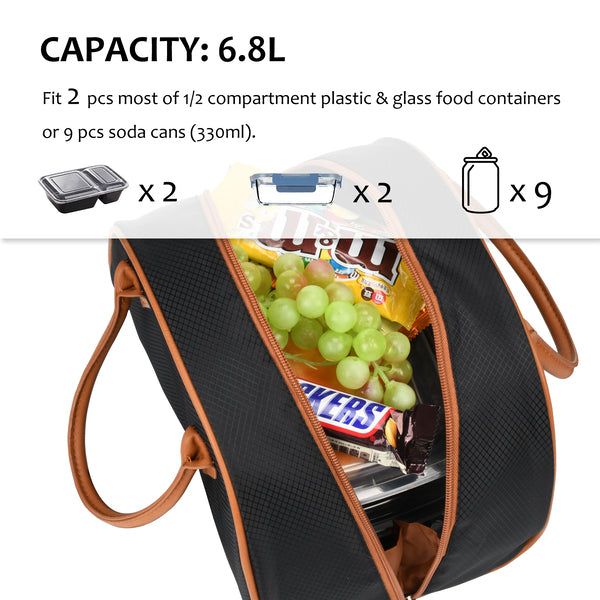 Tirrinia Lunch Cooler Bag for Women front view
