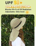 Tirrinia Wide Brim Hat with Neck Flap product image 16